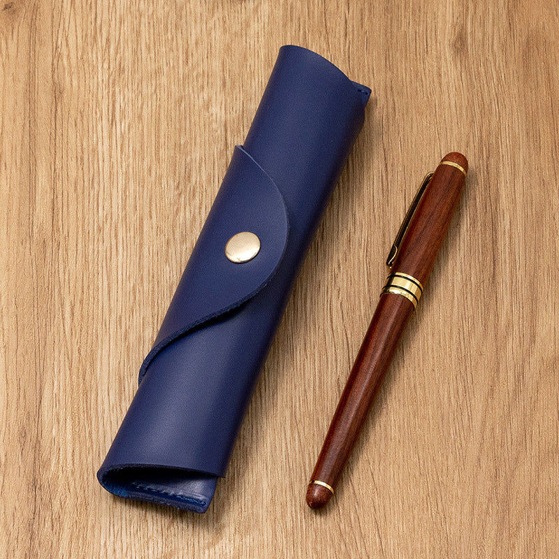 Leather Pencil Roll Case Kalsten