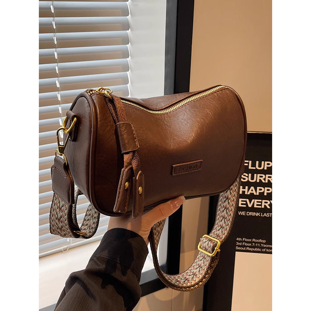 Elegant Zip-Closure Crossbody Bag Kalsten