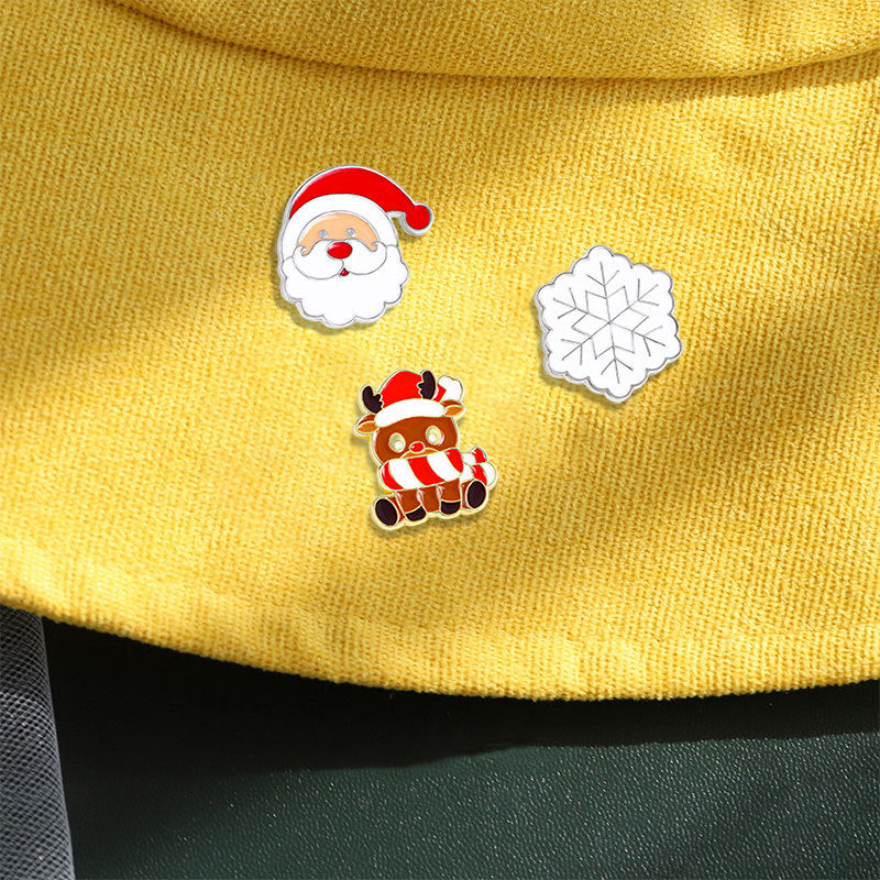 Decorative Enamel Christmas Tree Pin Kalsten