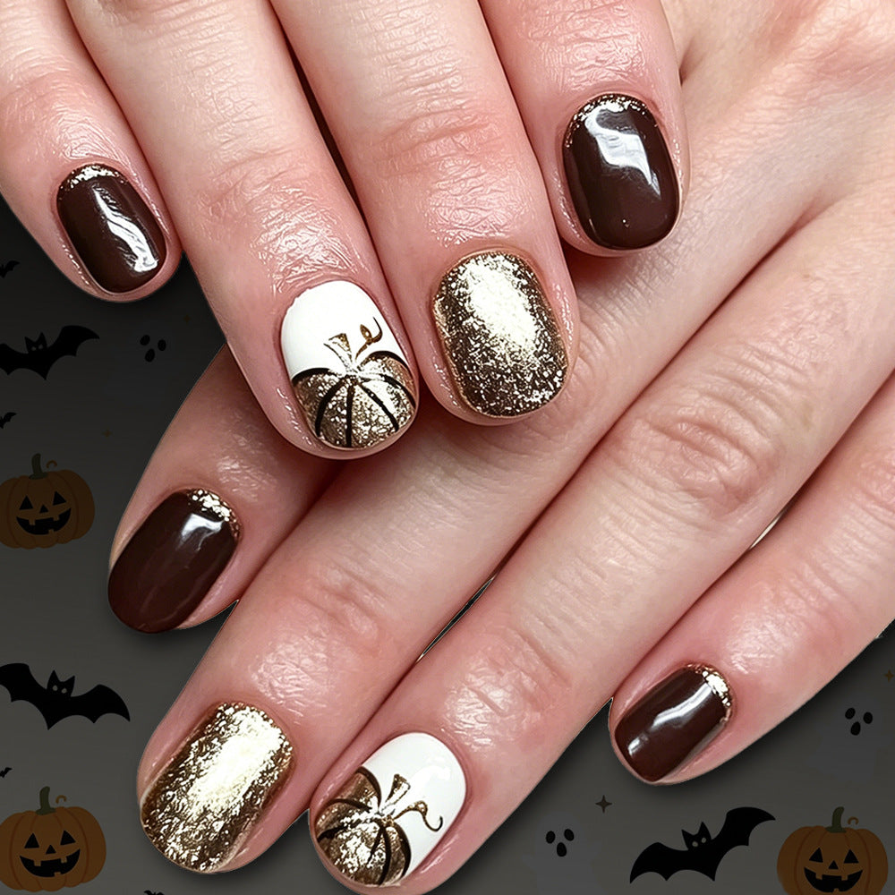 Halloween-Themed Gel Nail Art Set Kalsten