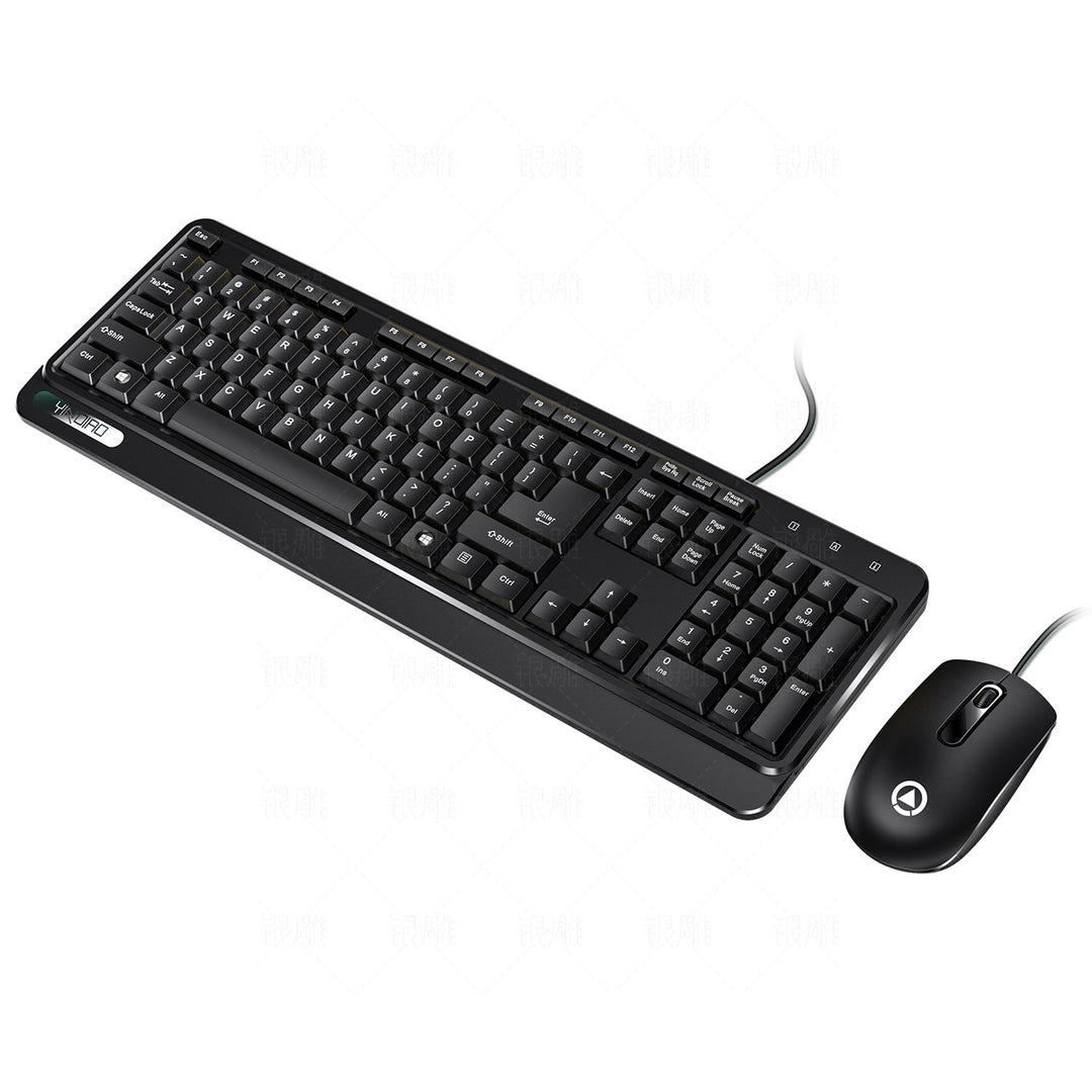 Compact Wired Keyboard and Mouse Set Kalsten