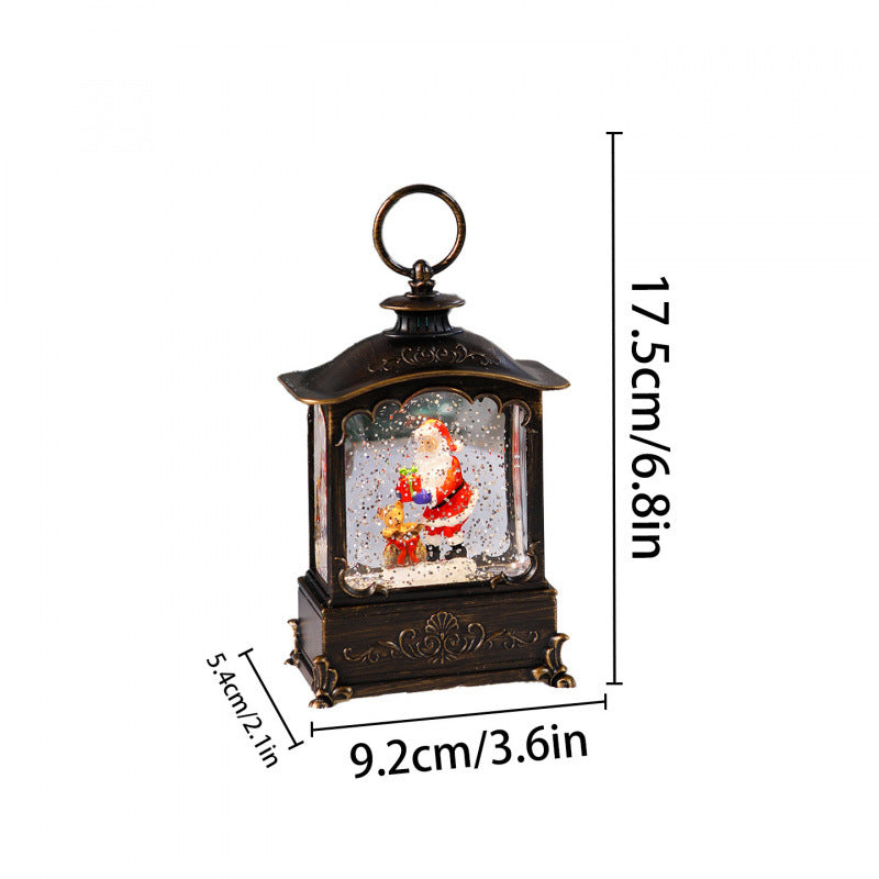 Lighter lantern with snow scenes Kalsten