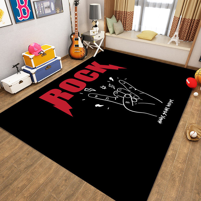 Cartoon-Themed Area Rug