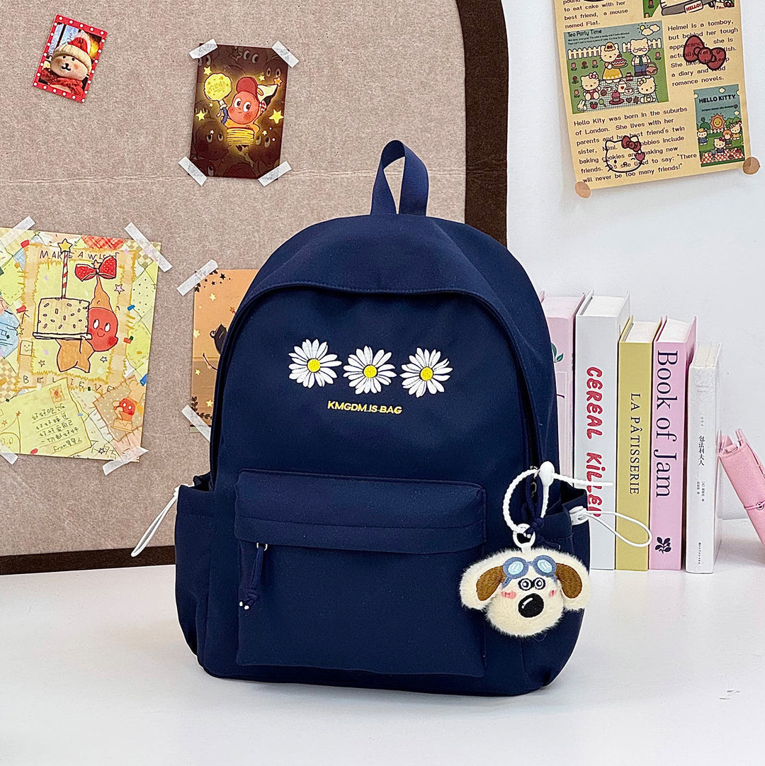 Embroidered Floral Backpack Kalsten