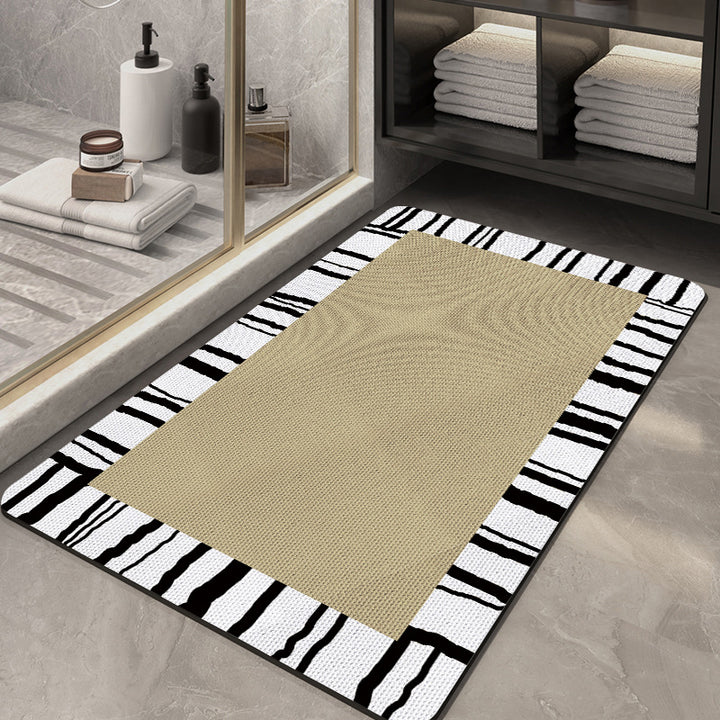 Abstract Modern Bath Mat Kalsten