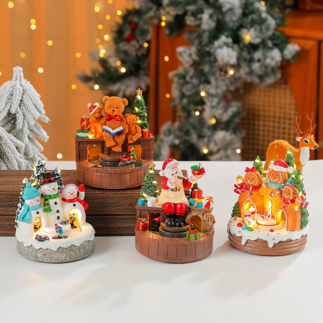 Illuminated Gingerbread House Decoration Kalsten