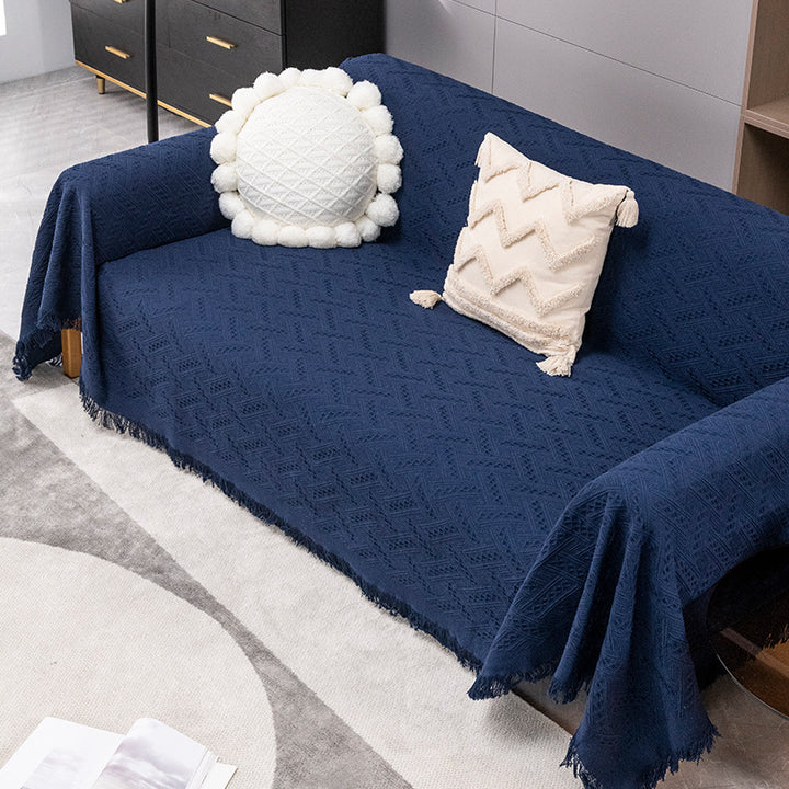 Decorative Woven Throw Blanket