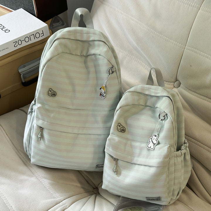 Playful Striped Backpack