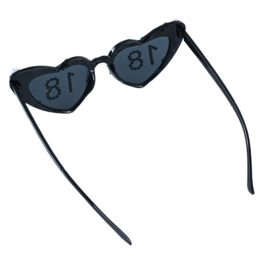 Decorative Celebration Heart-Shaped Sunglasses Kalsten