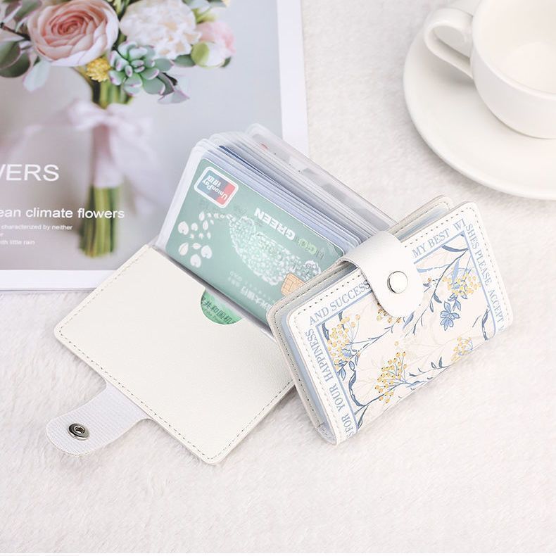 Elegant Rose Print Wallet Kalsten