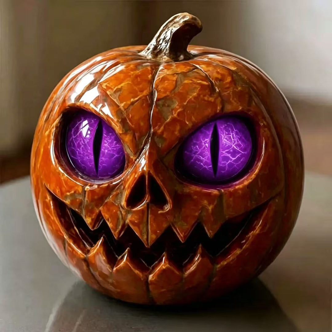 Decorative Halloween Pumpkin Sculpture Kalsten