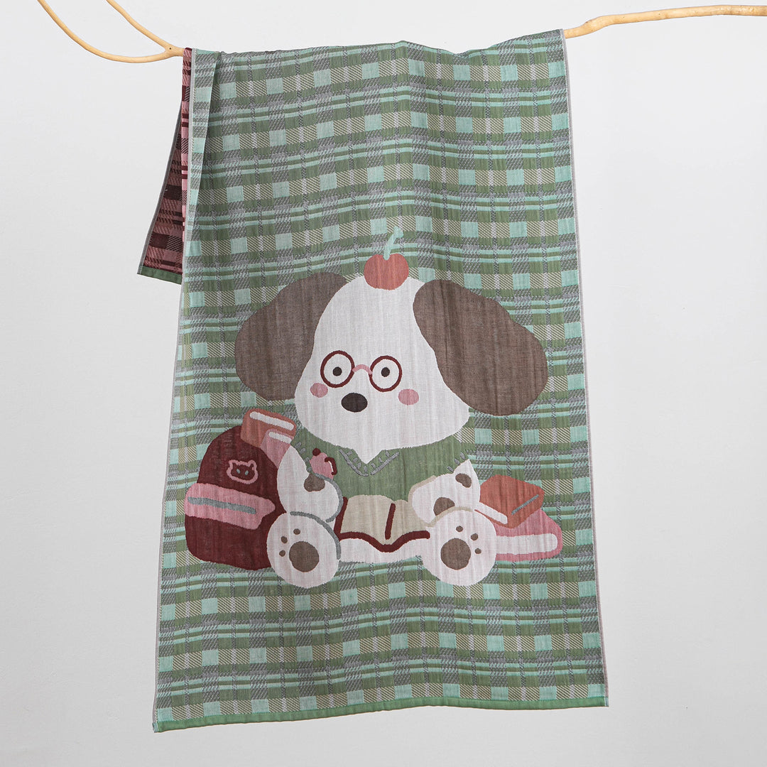 Women's cuddly cloth with processed bear motif Kalsten