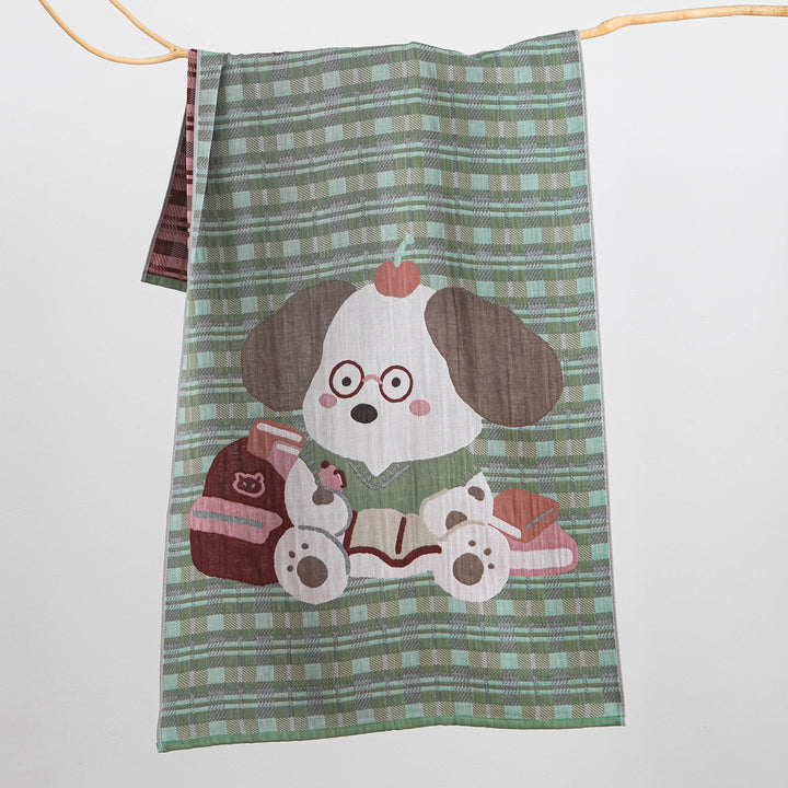 Women's cuddly cloth with processed bear motif Kalsten