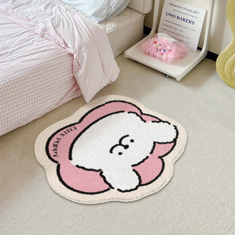 Cute Cartoon Cherry Area Rug