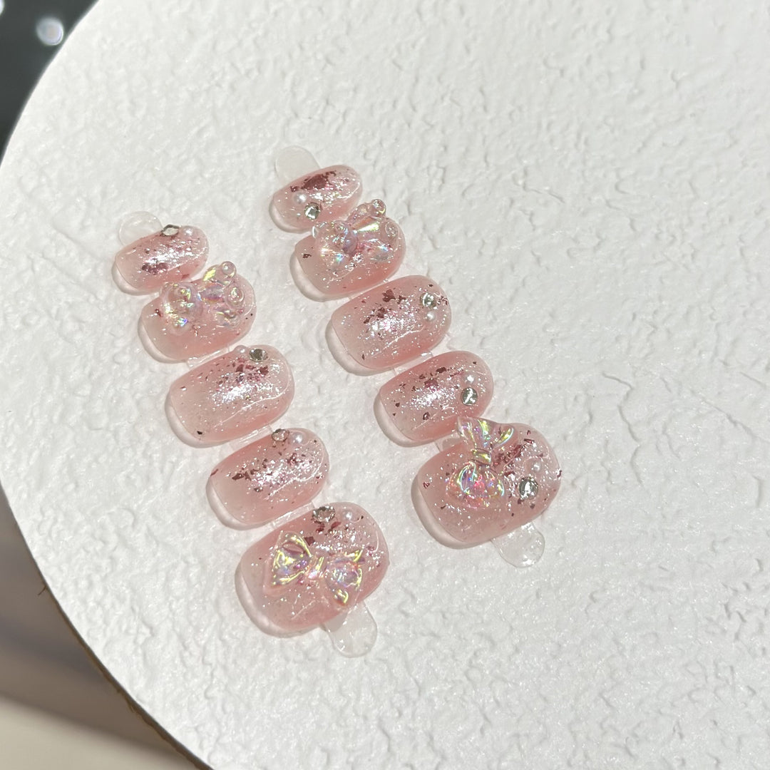 Elegant Press-On Nail Set
