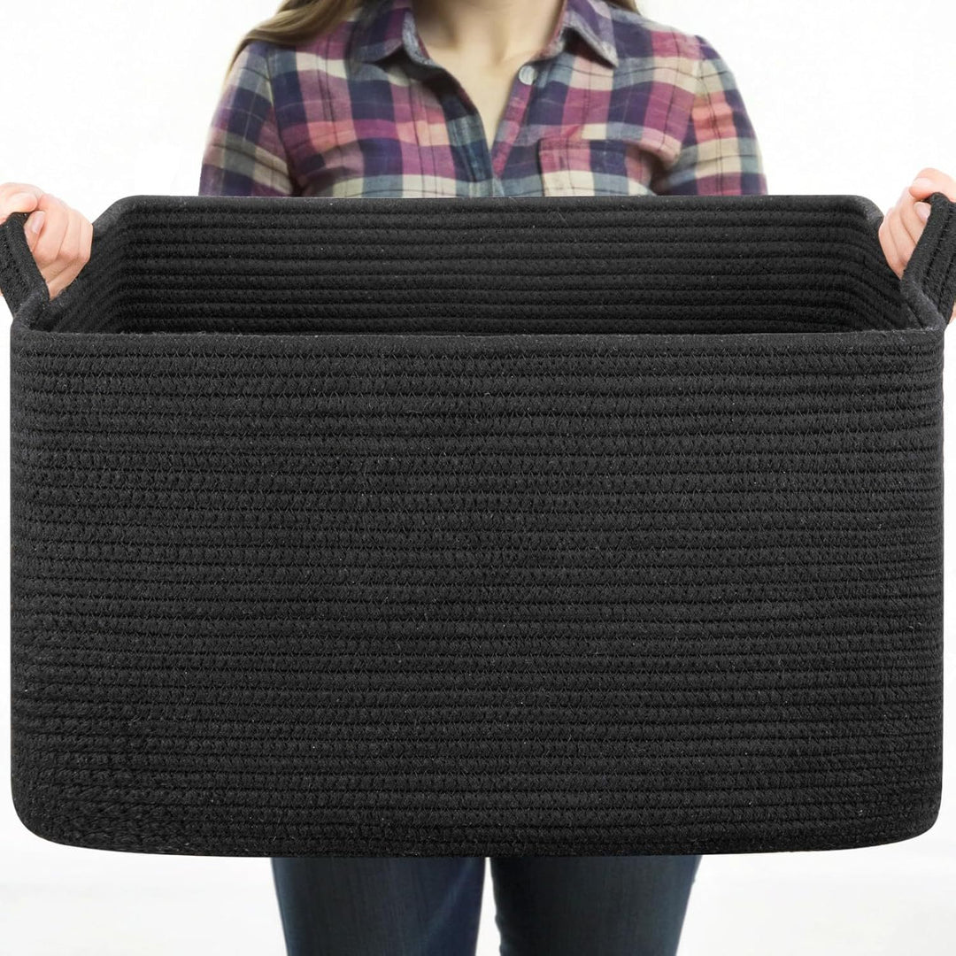 Women Versatile Storage Basket with Sturdy Handles Kalsten