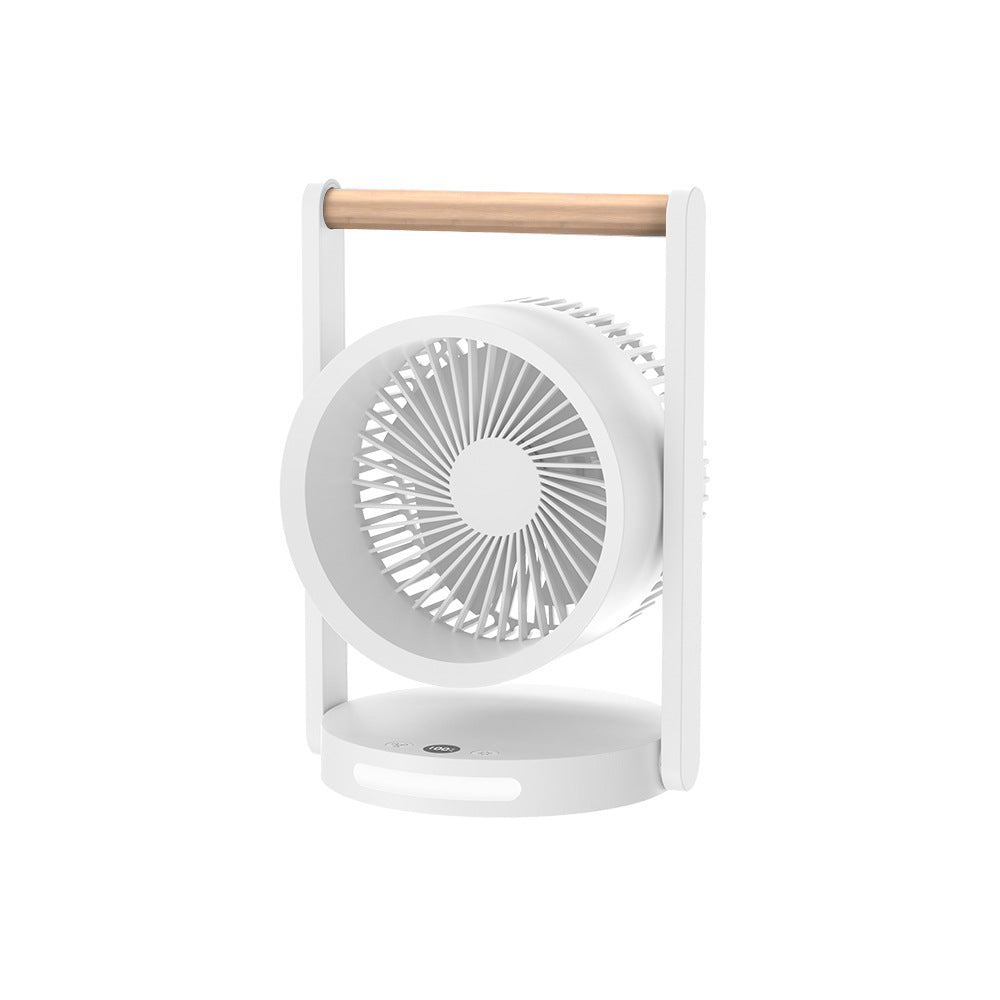 Unisex Portable Rechargeable Desk Cooling Fan with Eco-Friendly Design Kalsten