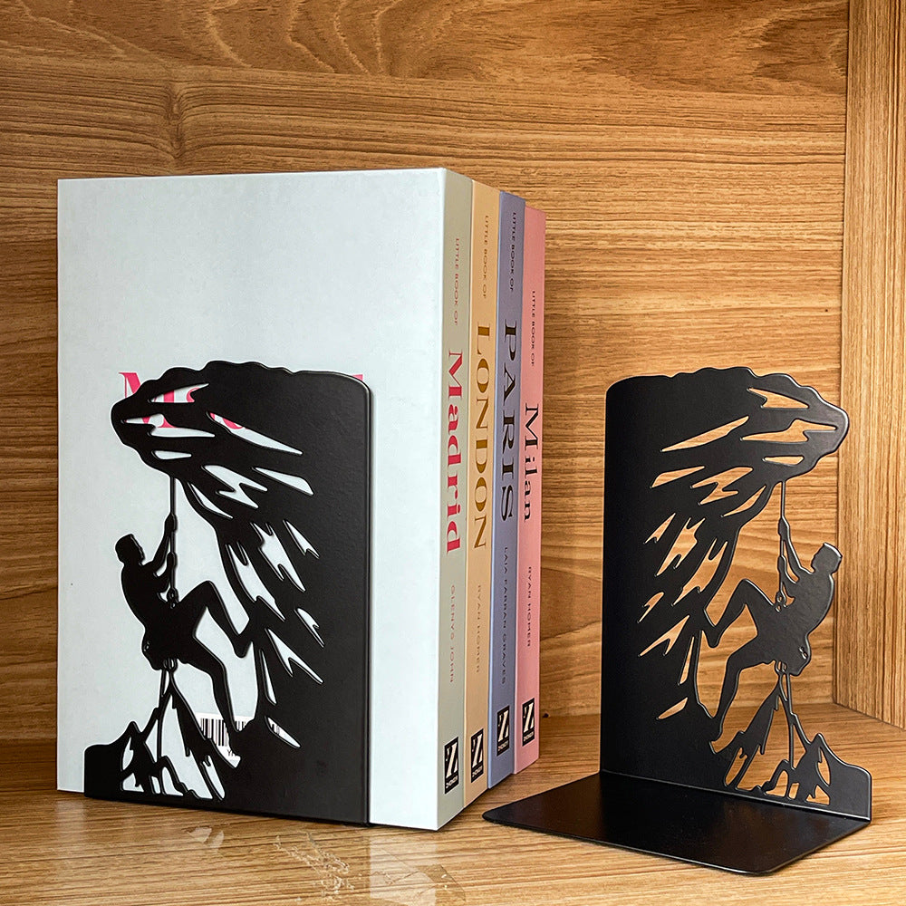 Climbing-Themed Bookends