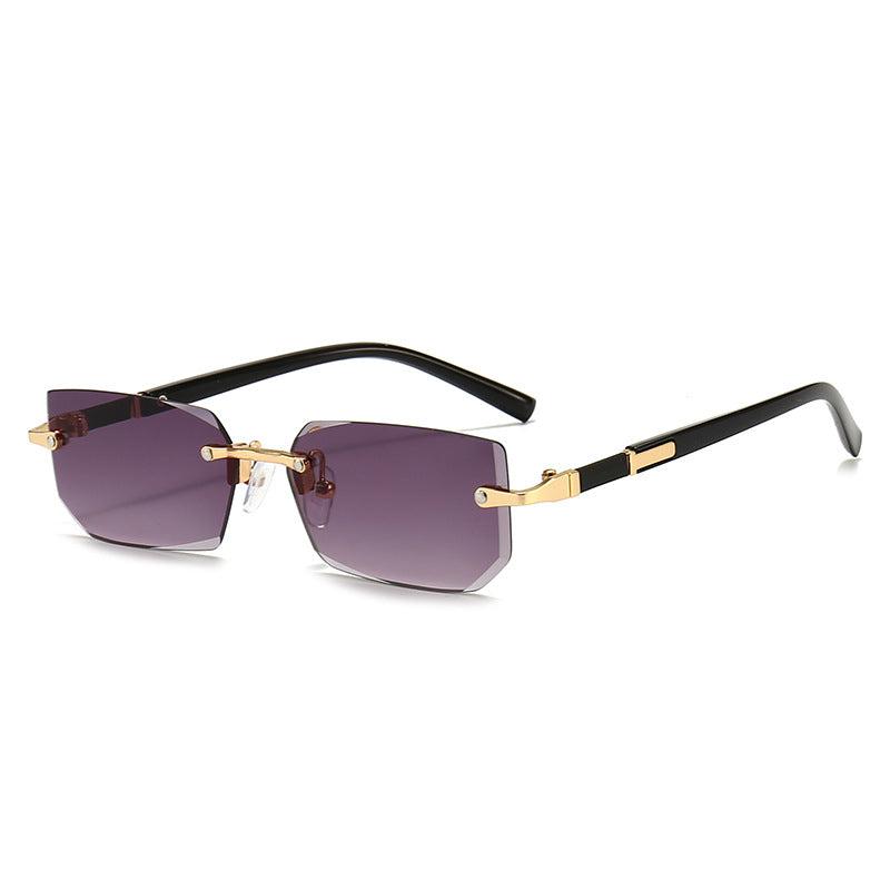 Ladies elegant and fashionable sunglasses with transparent frame Kalsten