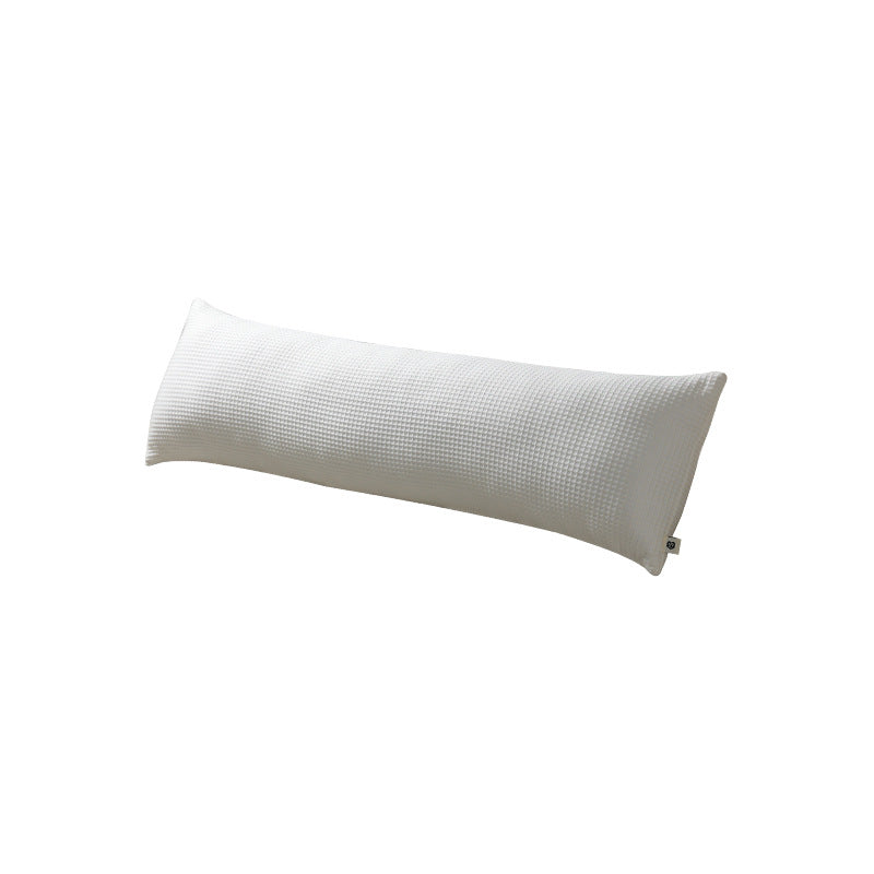 Breathable waffle structure lumbar pillow with removable cover Kalsten