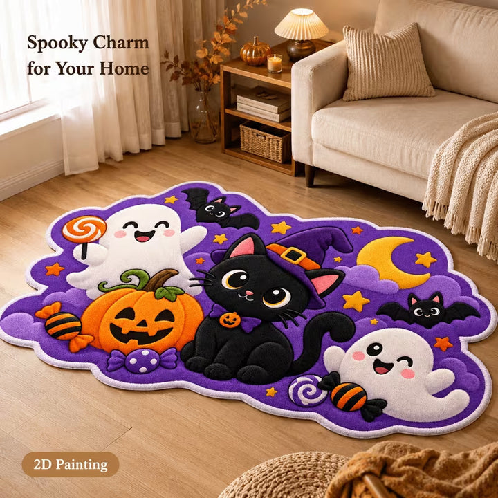 Planet-Themed Gaming Area Rug