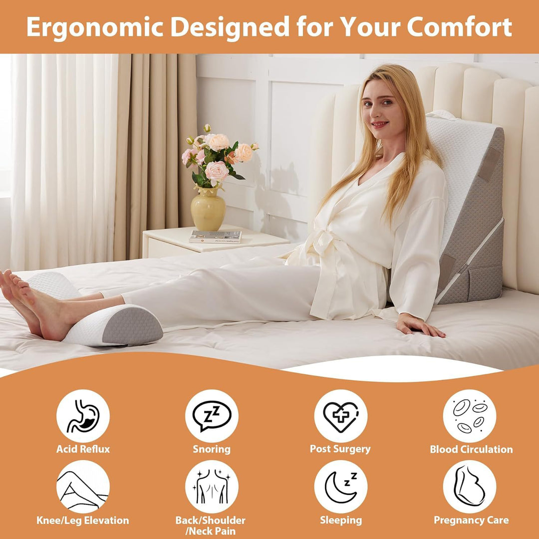 Adjustable Lounge Support Wedge Pillow