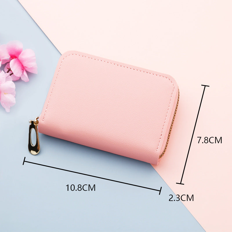 Compact Zip-Around Wallet