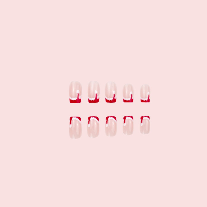 Artistic Winter-Themed Nail Art Kalsten