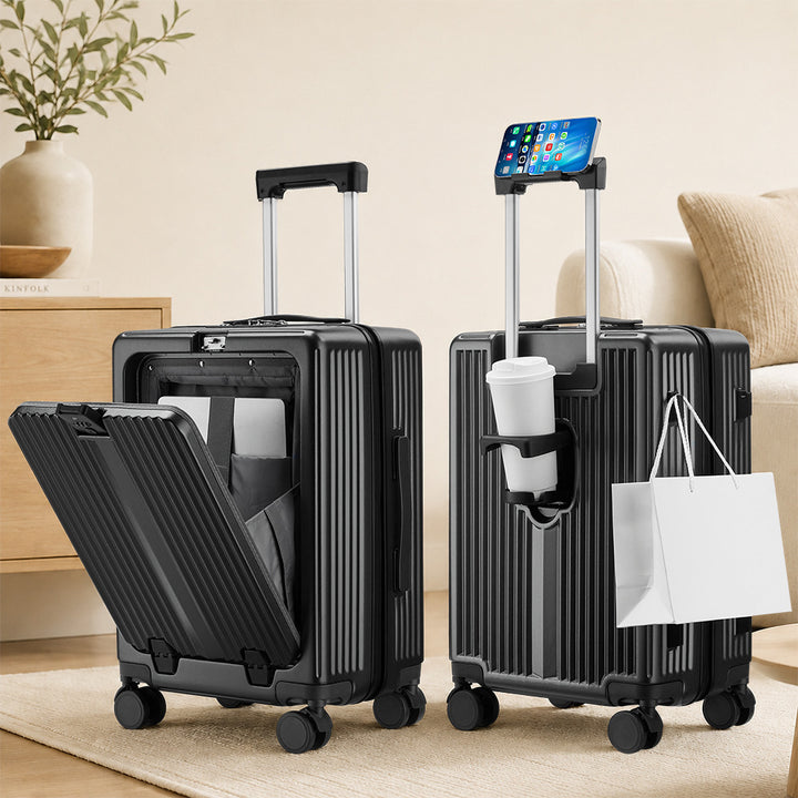 Premium Hard-Shell Travel Spinner Suitcase