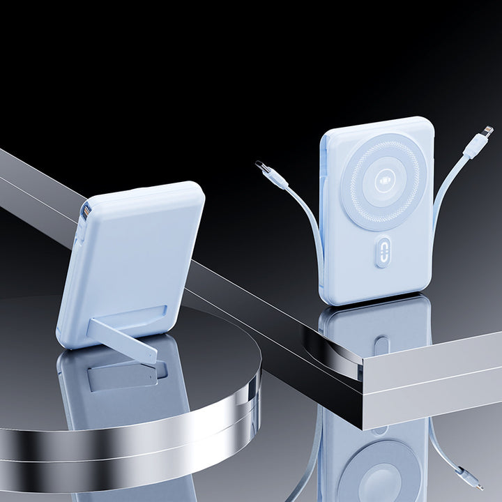 Portable Power Bank with Integrated Stand and Fast Charging Function Kalsten