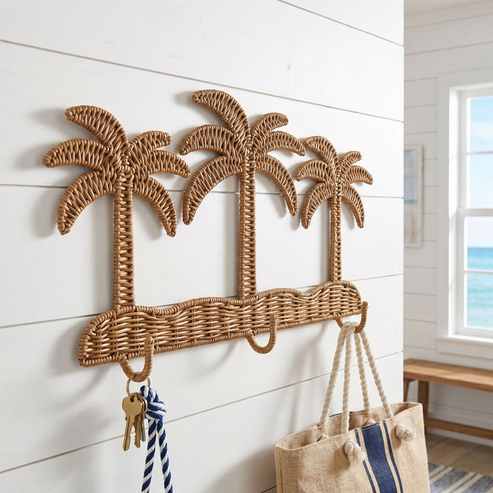 Wall wardrobe in palm design Kalsten