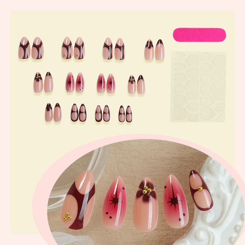 Artistic Press-On Nail Design Kalsten