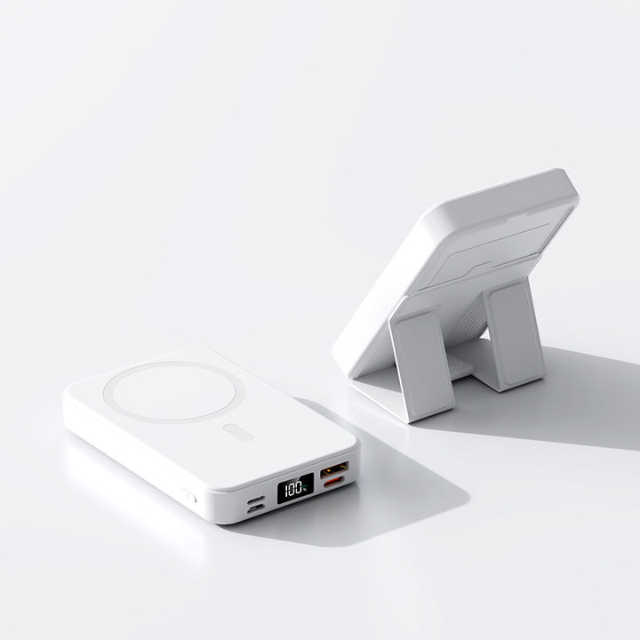 Portable Magsafe Powerbank with Integrated Stand and Digital Display Kalsten