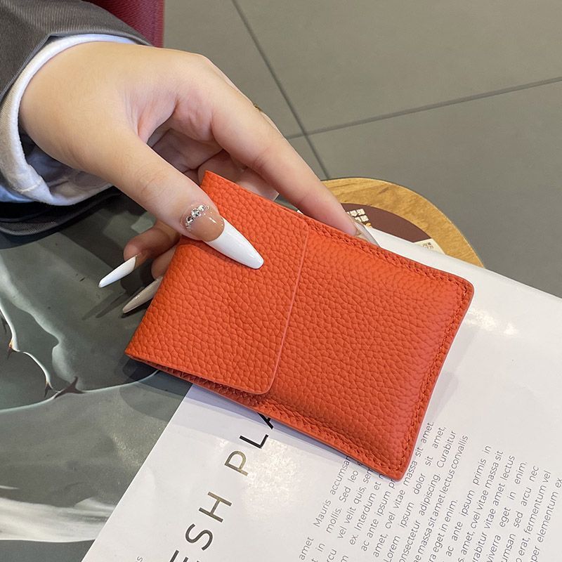 Premium Textured Leather Card Holder Kalsten