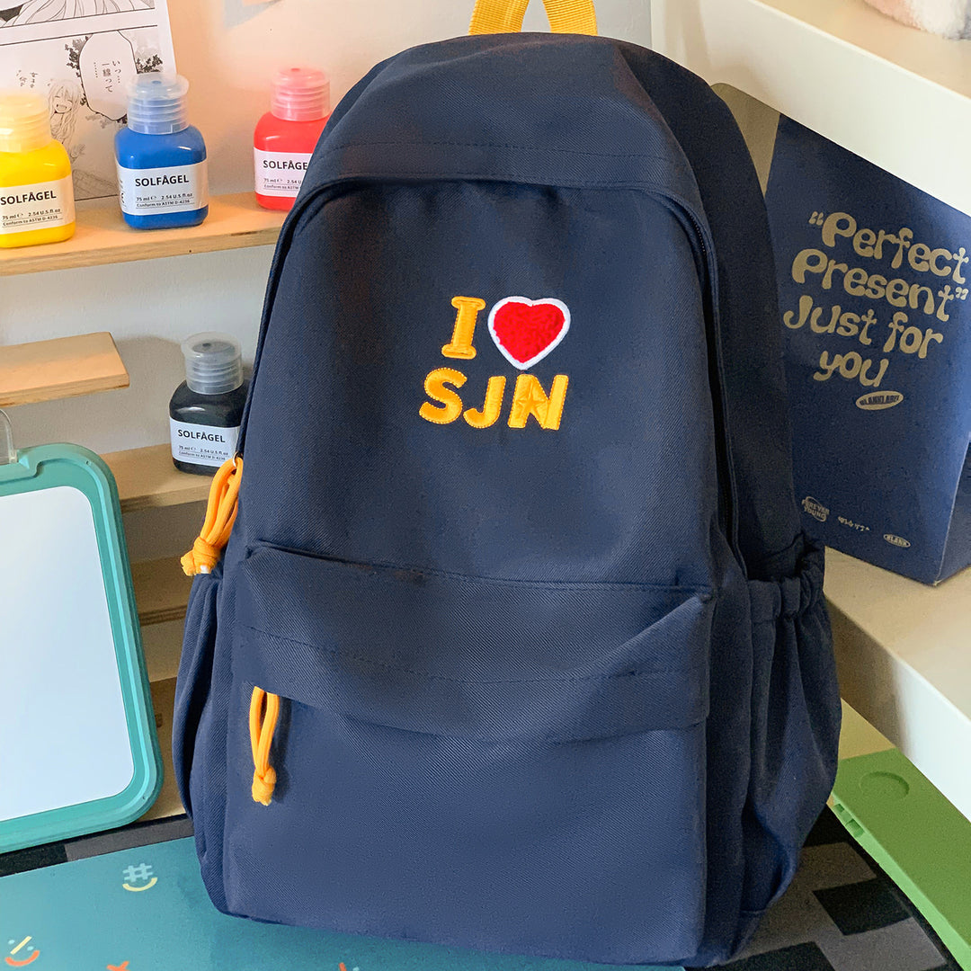 Embroidered Graphic Backpack Kalsten