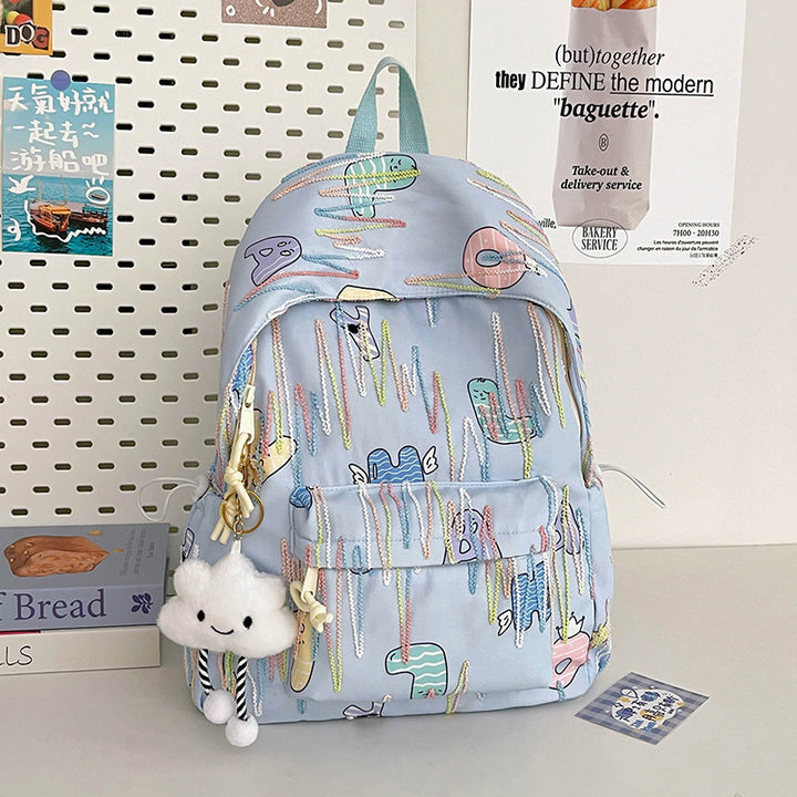 Fun Patterned School Backpack