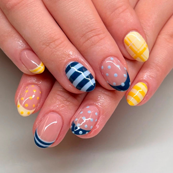 Creative Nail Art in Elegant Pattern Kalsten