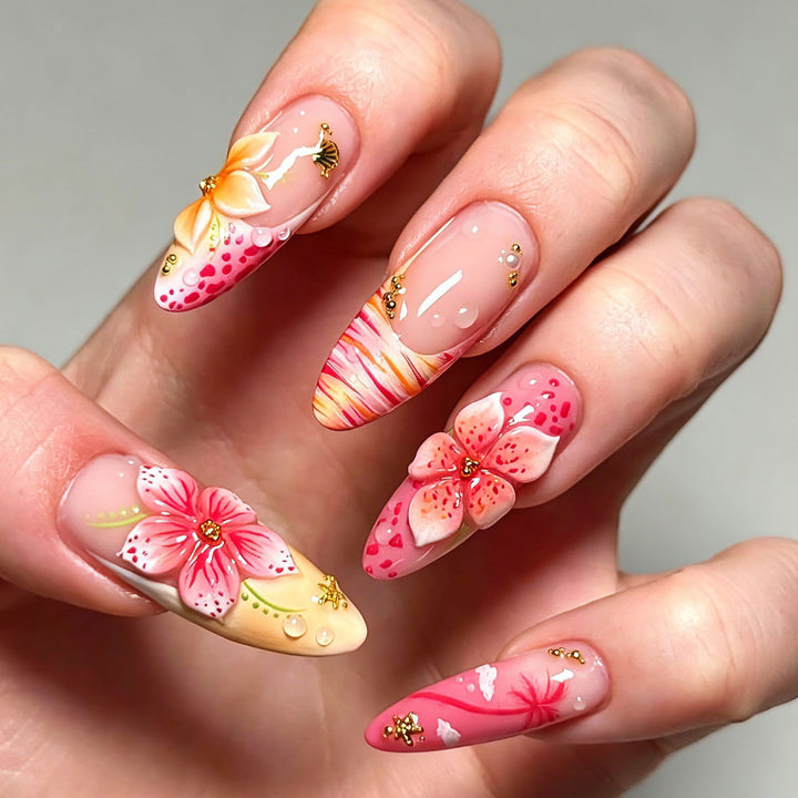 Luxury Nail Art Set with Galactic Designs Kalsten