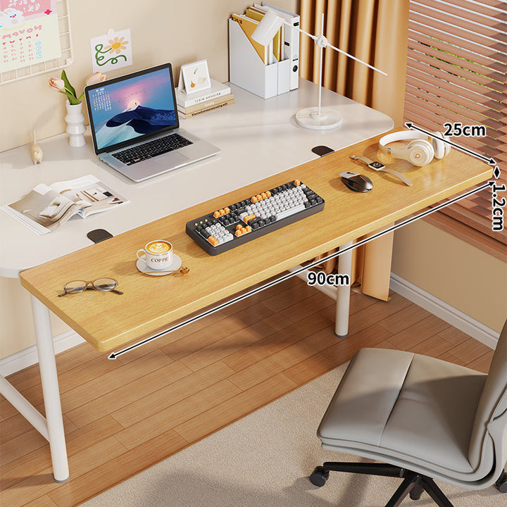 Long Under-Desk Pull-Out Sliding Keyboard and Work Surface Shelf