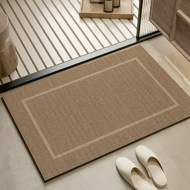 Textured Entrance Area Rug for Home Entryway