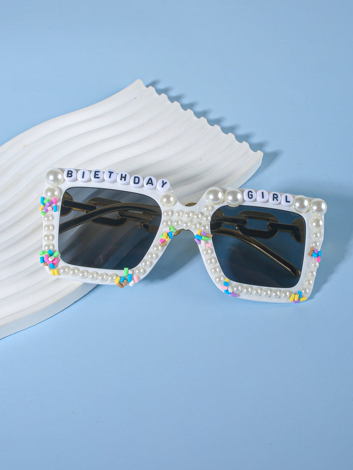 Decorative Birthday-Themed Fashion Sunglasses Kalsten