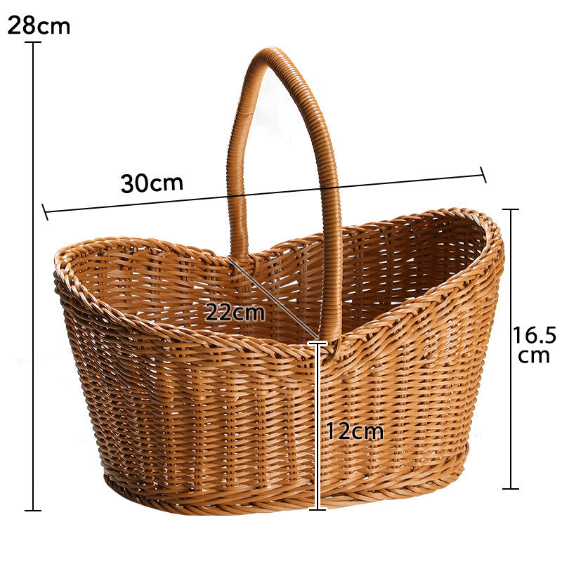 Handwoven Market Basket Kalsten