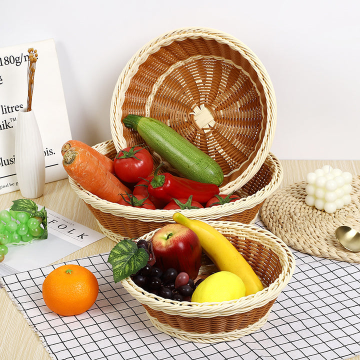 Artisan Woven Serving Bowl Kalsten