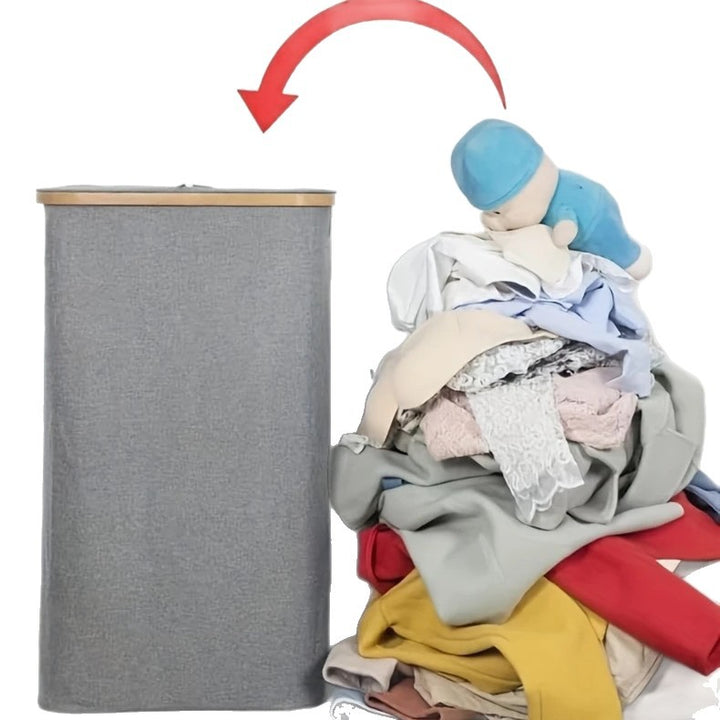 Elegant laundry bin with removable lid and inner bag Kalsten