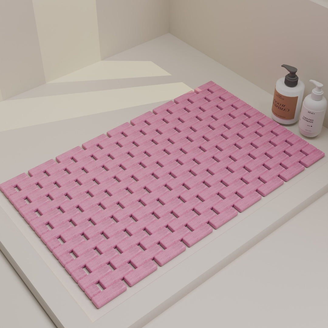 Stylish Woven Bath Mat Kalsten