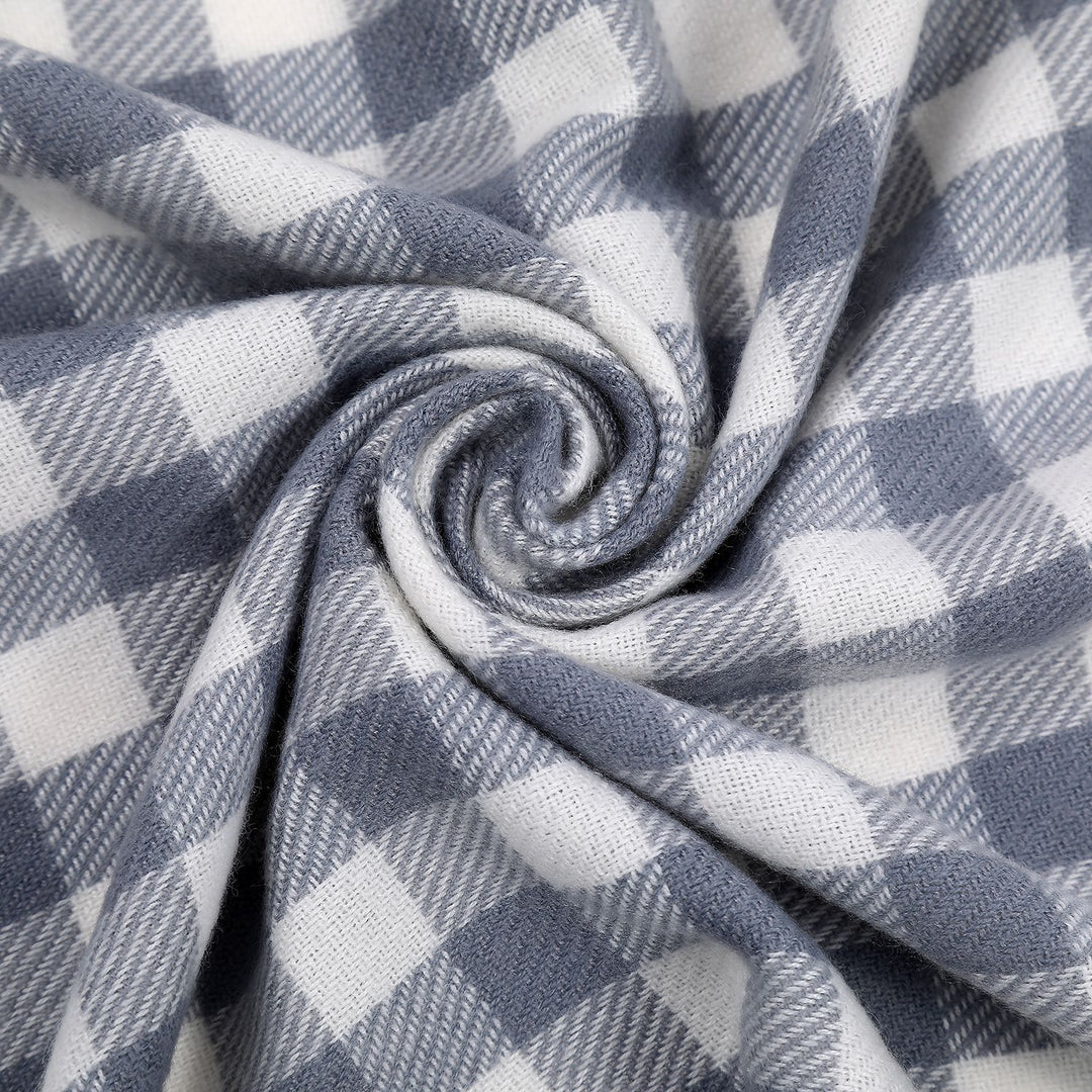 Ladies comfortable check scarf Kalsten