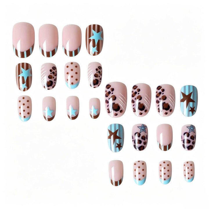 Artistic Mixed Design Nail Art Kit