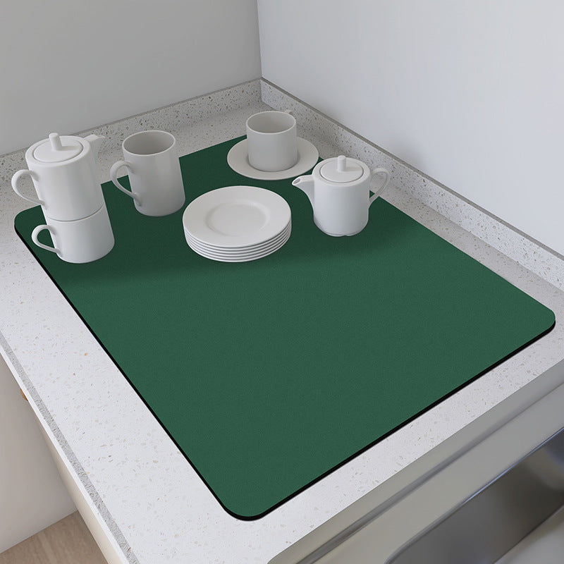Coffee-Themed Kitchen Mat