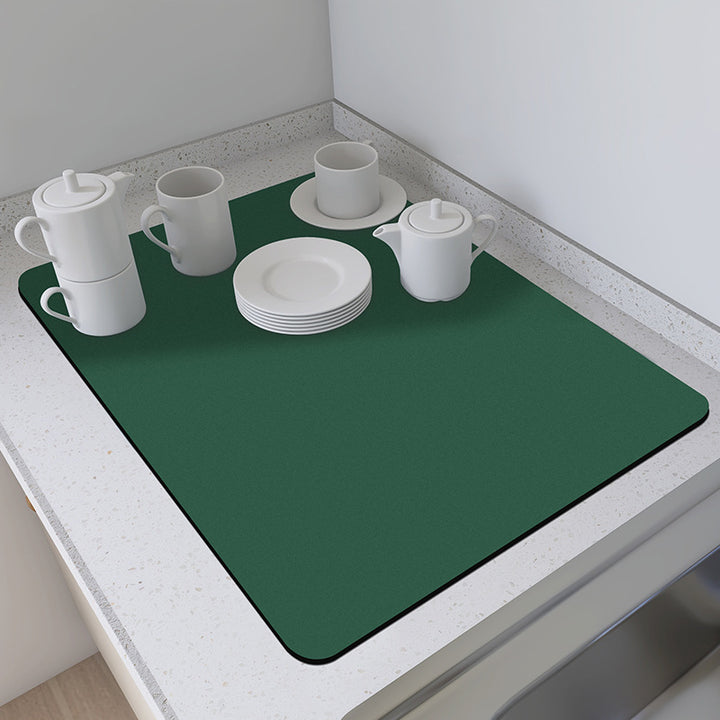 Coffee-Themed Kitchen Mat