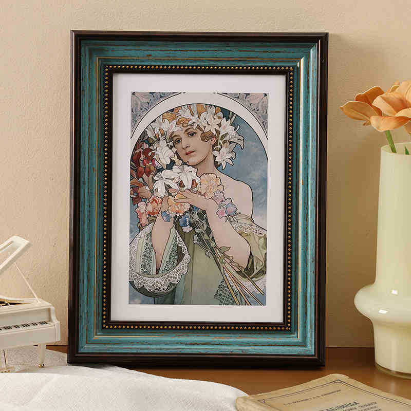 Vintage Botanical Art Frame